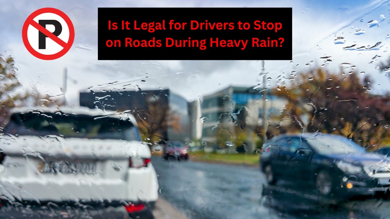 Australia Traffic Rules: Is It Legal for Drivers to Stop on Roads During Heavy Rain?